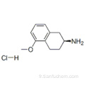 2-Naphthalenamine, 1,2,3,4-tetrahydro-5-méthoxy-, chlorhydrate (1: 1), (57187872,2S) - CAS 58349-17-0